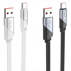 Дата кабель Hoco U119 Machine charging data USB to Type-C 5A (1.2m)
