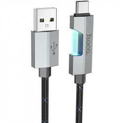 Дата кабель Hoco U123 Regent colorful 3A USB to Type-C (1.2m)