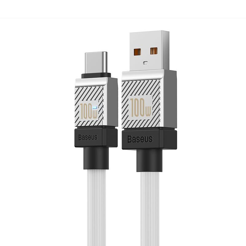 Дата кабель Baseus CoolPlay Series USB to Type-C 100W (1m) (CAKW00060) на картинке №2