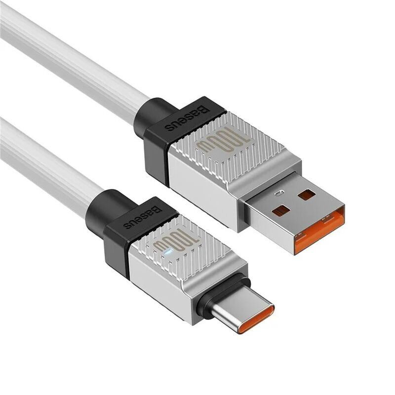 Дата кабель Baseus CoolPlay Series USB to Type-C 100W (1m) (CAKW00060) на картинке №4