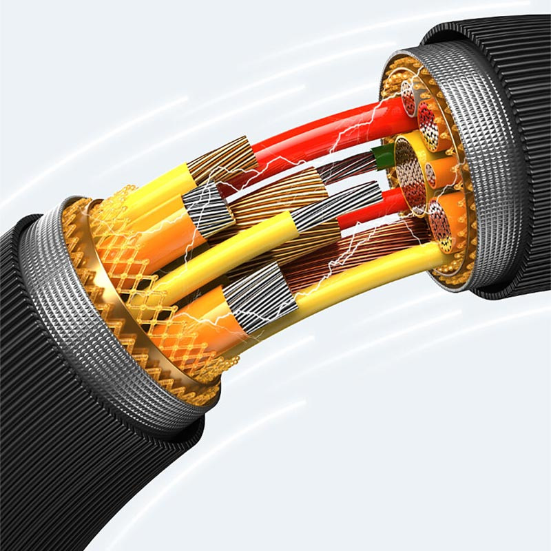 Дата кабель USAMS US-SJ688 USB to Type-C 3A KY Series (1m) дивитися фото №5