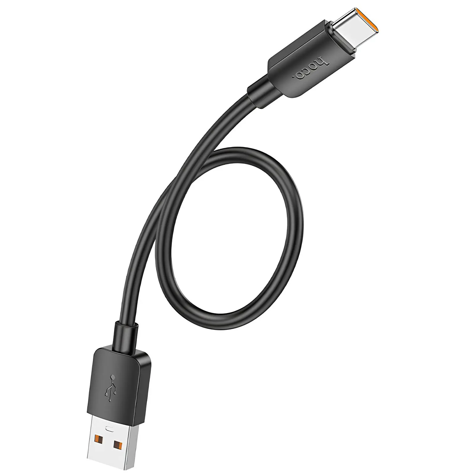 Дата кабель Hoco X96 Hyper USB to Type-C 100W (0.25m), Black 3, купить оптом с доставкой