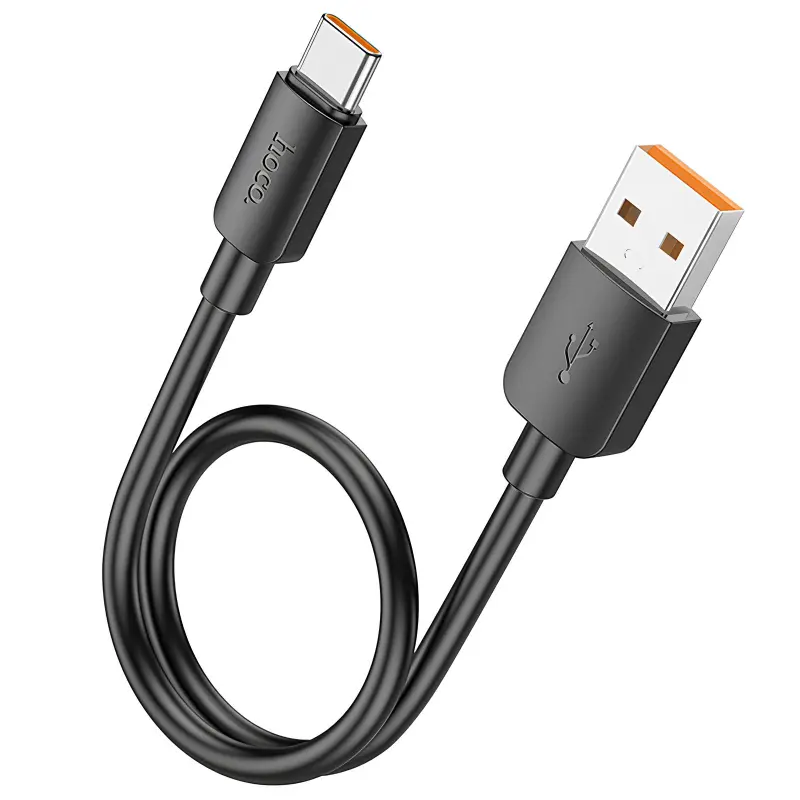 Дата кабель Hoco X96 Hyper USB to Type-C 100W (0.25m), Black 4, купить оптом с доставкой