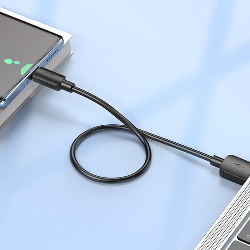 Дата кабель Hoco X96 Hyper USB to Type-C 27W (0.25m) на малюнкі №3