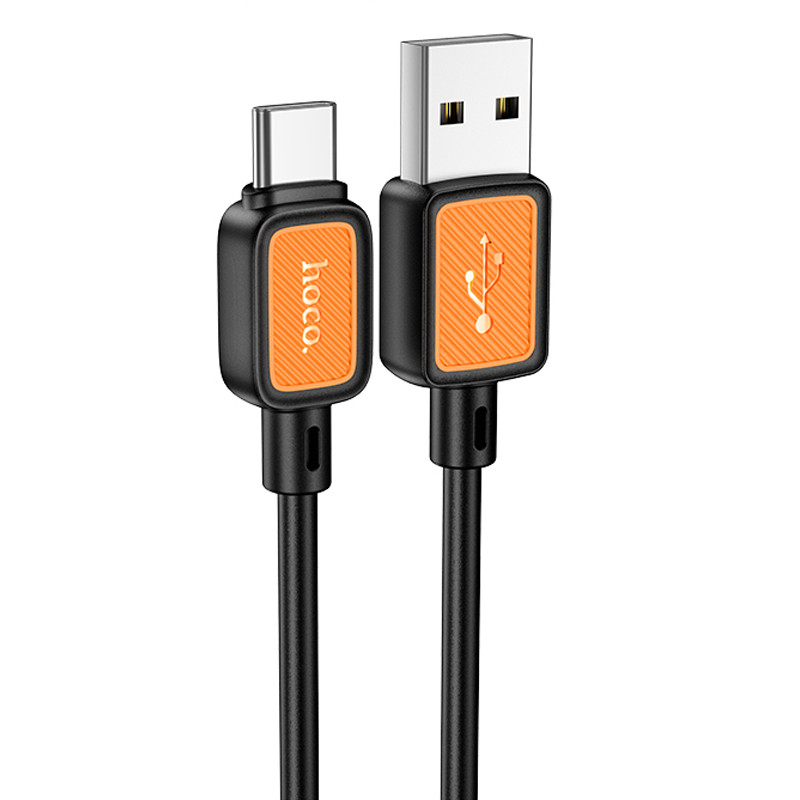 Дата кабель Hoco X108 Benefit USB to Type-C 3A (1m) на малюнкі №1