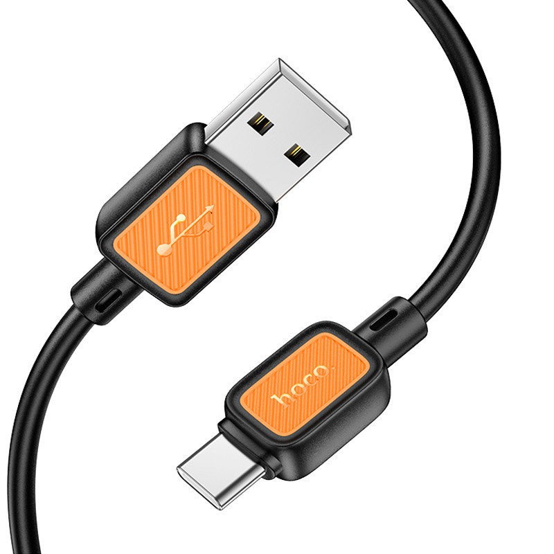 Дата кабель Hoco X108 Benefit USB to Type-C 3A (1m) на малюнкі №2