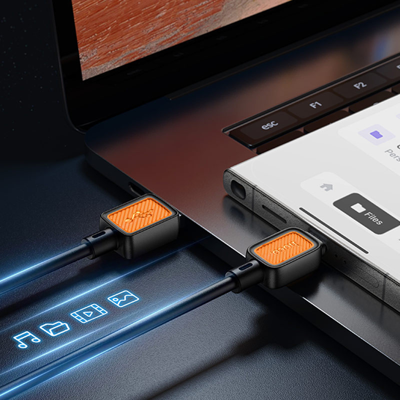 Дата кабель Hoco X108 Benefit USB to Type-C 3A (1m) на малюнкі №3