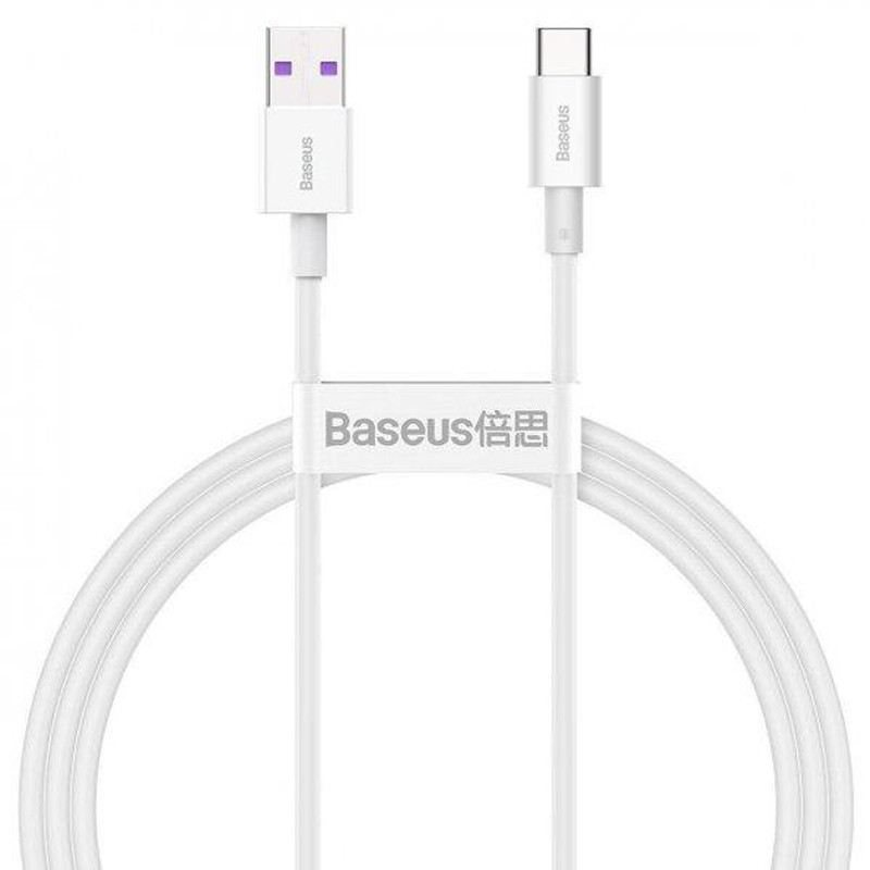 Дата кабель Baseus Superior Series Fast Charging USB to Type-C PD 66W (1m) (CATYS) на малюнкі №1