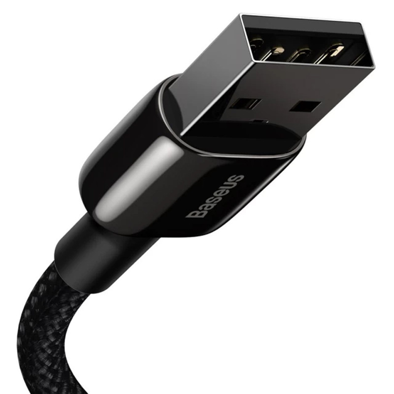 Дата кабель Baseus Tungsten Gold USB to Lightning Cable 2.4A (1m) (CALWJ-0) на малюнкі №5