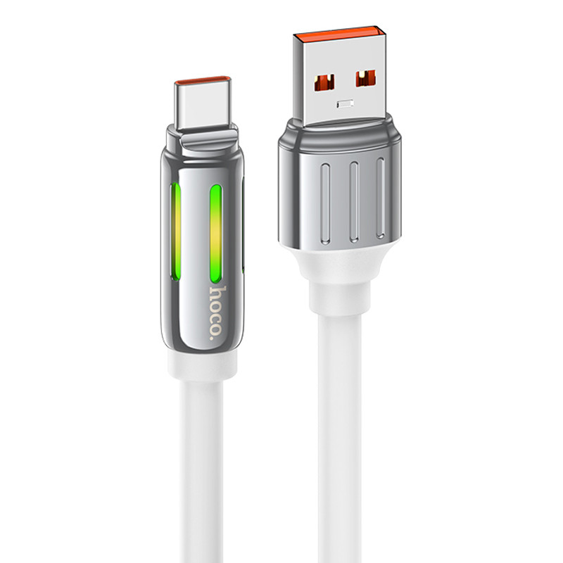 Дата кабель Hoco U136 Prize USB to Type-C 5A (1.2m) на малюнкі №1