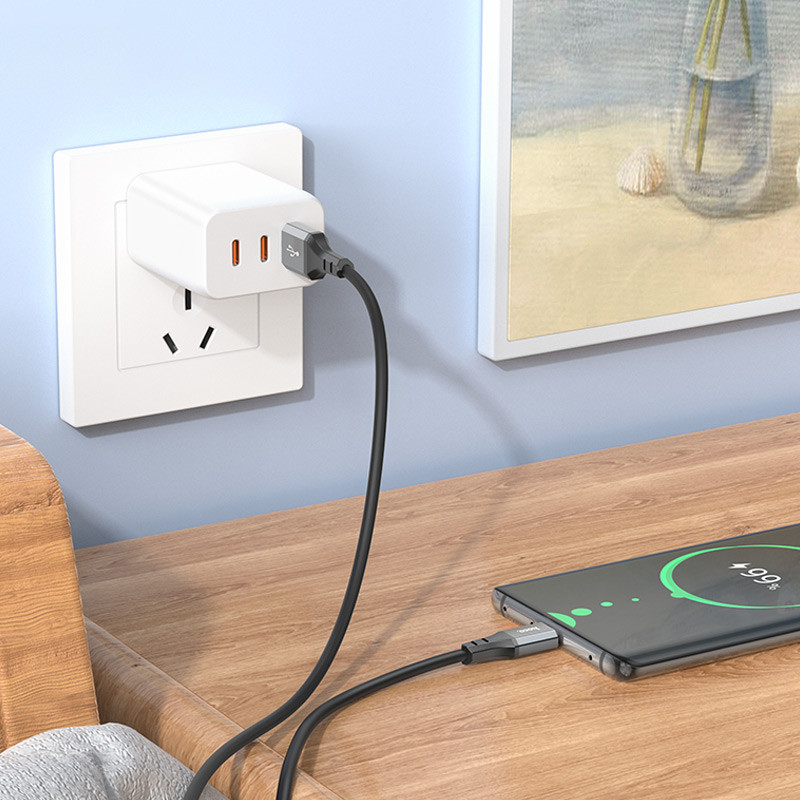 Дата кабель Hoco X92 Honest Silicone USB to Type-C (3m) на малюнкі №8