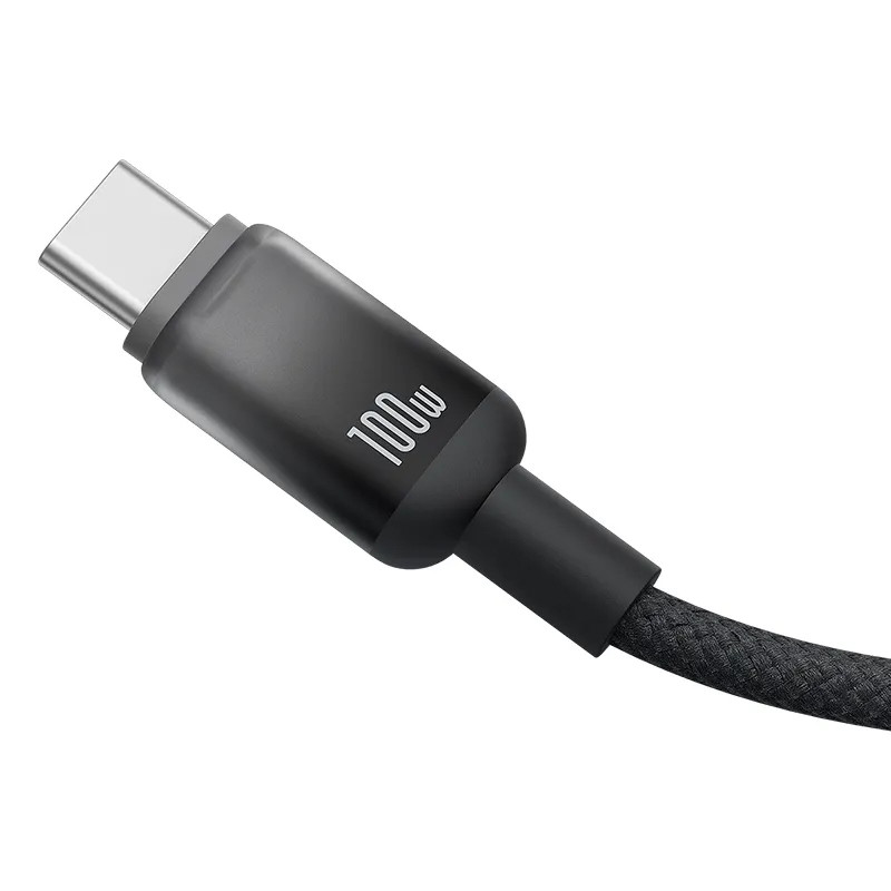 Дата кабель Baseus Discolor Series Fast Charging USB to Type-C 100W (1m) (P10374903) на малюнкі №2