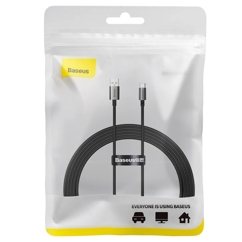 Дата кабель Baseus Superior Series Fast Charging USB to Type-C 100W (1m) (P10320102) на малюнкі №5