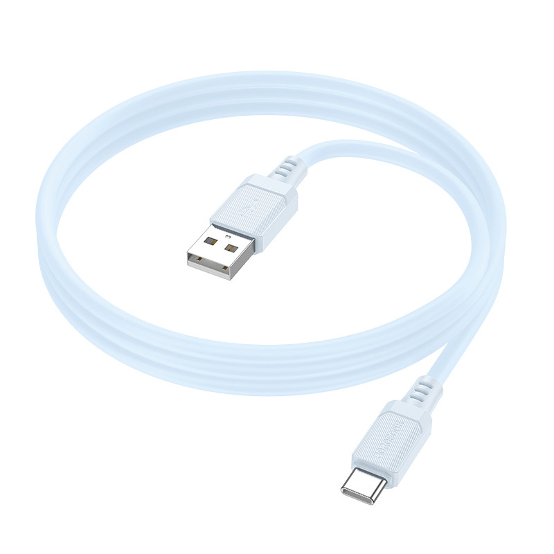 Дата кабель Borofone BX115 Lotto USB to Type-C 3A (1m) на малюнкі №3