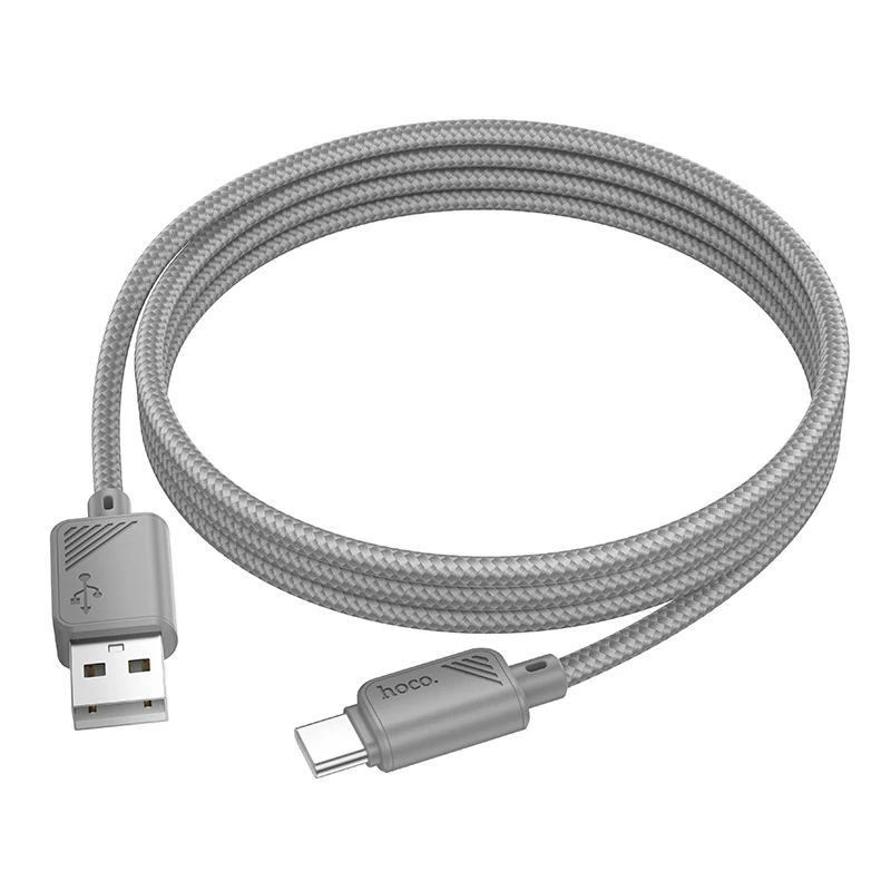 Дата кабель Hoco X113 Beneficio USB to Type-C (1m), Gray 1, купить оптом с доставкой