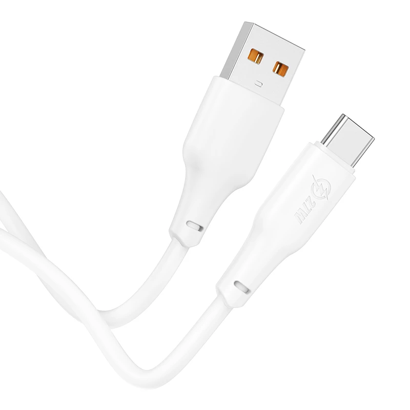 Дата кабель Hoco X93 Force USB to Type-C 27W (1m), White 6, купить оптом с доставкой