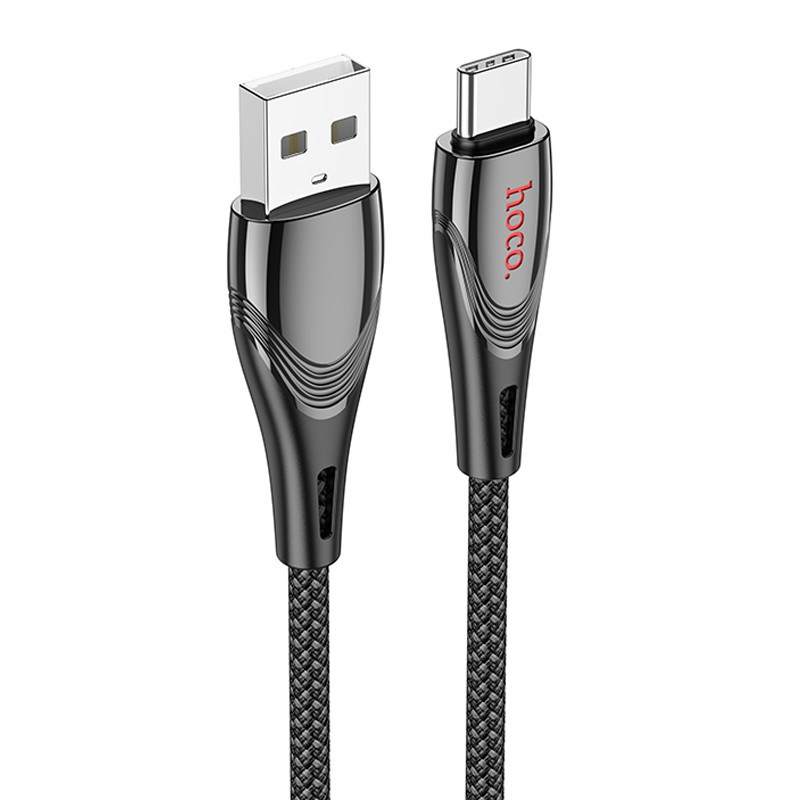 Дата кабель Hoco U133 Monte USB to Type-C (1.2m) на малюнкі №1