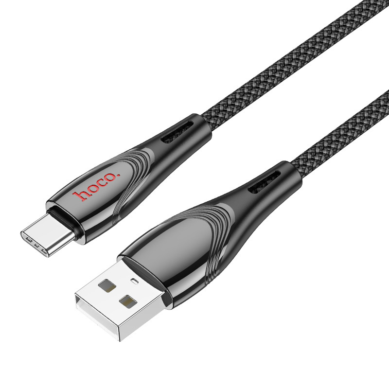 Дата кабель Hoco U133 Monte USB to Type-C (1.2m) на малюнкі №2