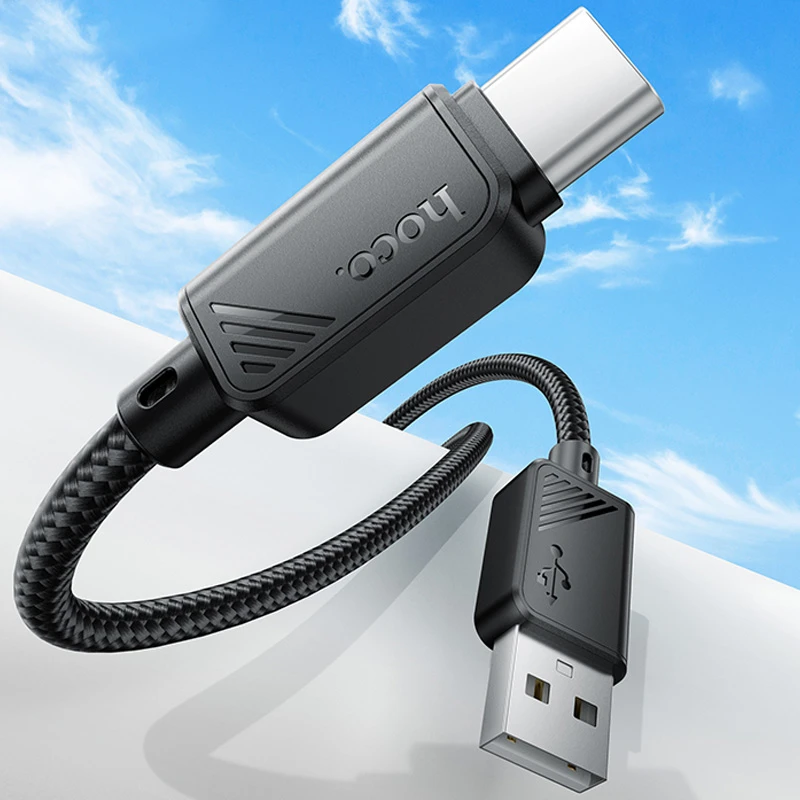 Дата кабель Hoco X113 Beneficio USB to Type-C (1m), Black 1, купить оптом с доставкой