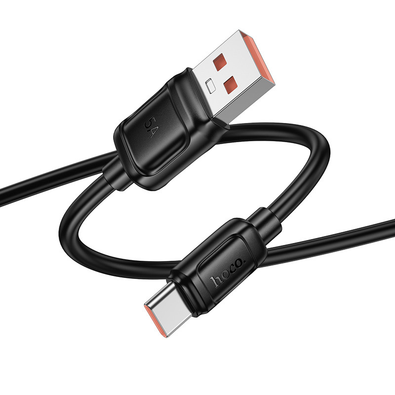 Дата кабель Hoco X115 Surpass USB to Type-C 100W (1m) на малюнкі №4