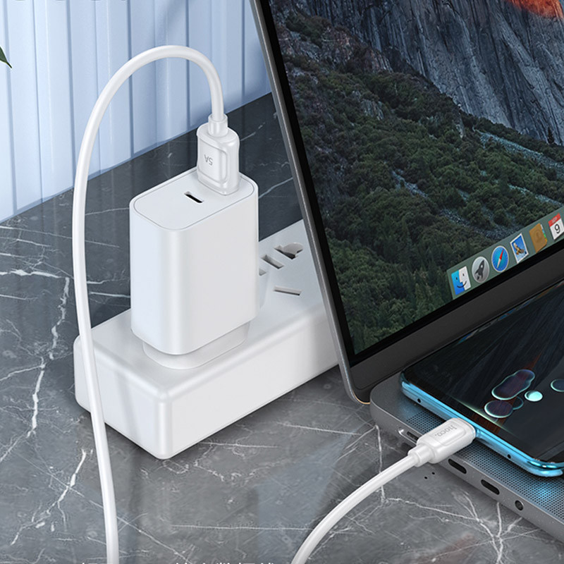 Дата кабель Hoco X115 Surpass USB to Type-C 100W (1m) на малюнкі №5