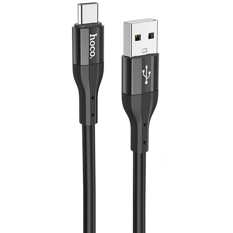 Дата кабель Hoco X72 Creator silicone USB to Type-C (1m) на малюнкі №1