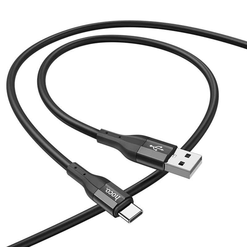 Дата кабель Hoco X72 Creator silicone USB to Type-C (1m) на малюнкі №3