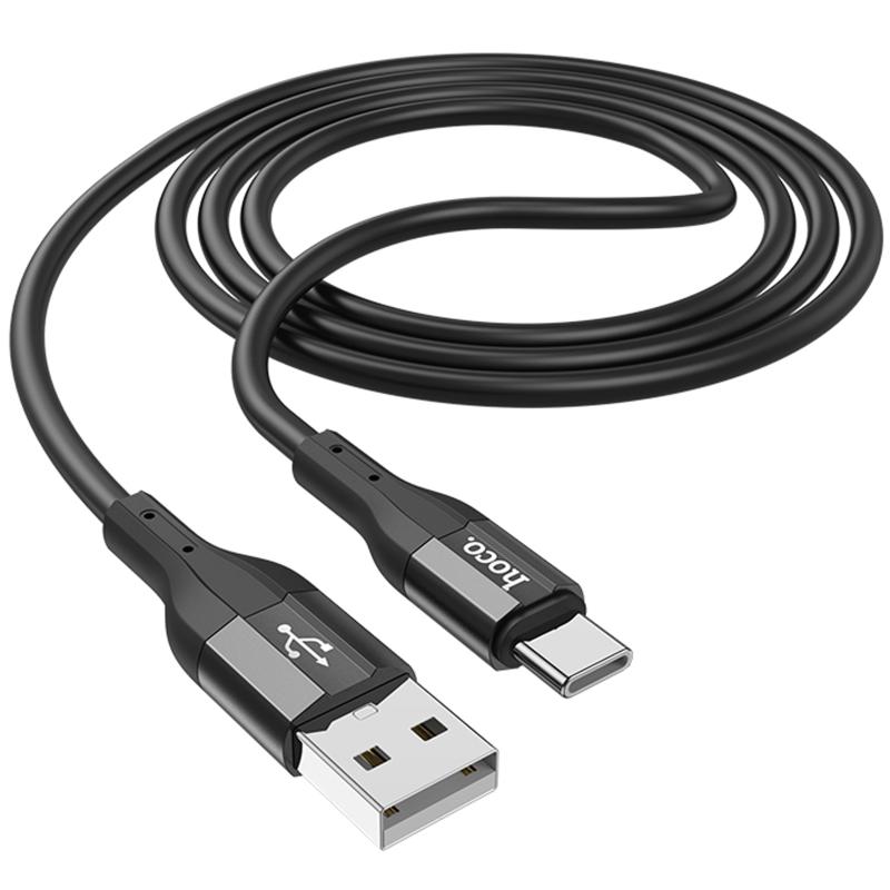 Дата кабель Hoco X72 Creator silicone USB to Type-C (1m) на малюнкі №4