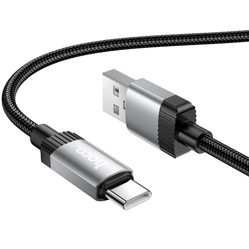 Дата кабель Hoco X117 Star USB to Type-C 3A (1m) на малюнкі №2