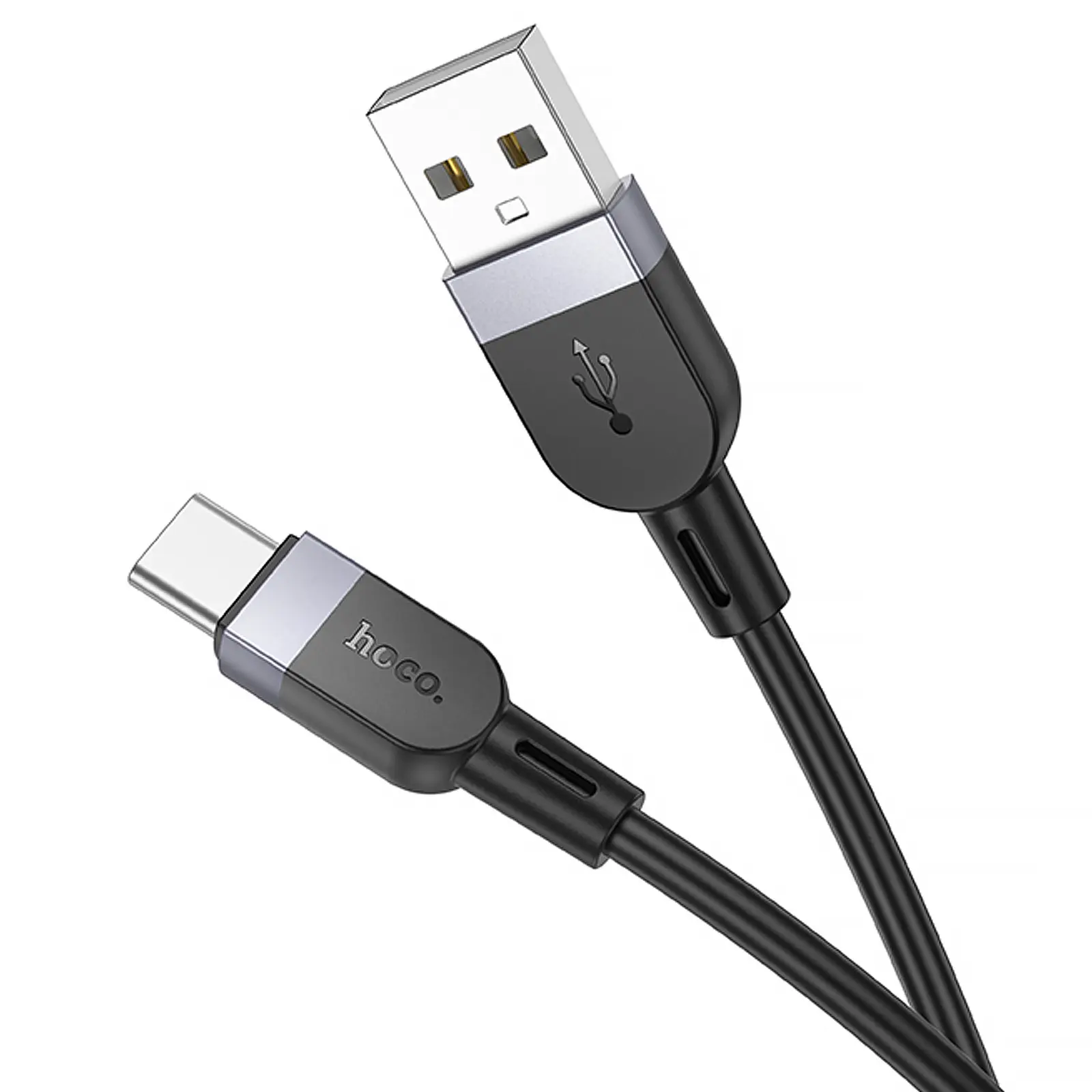 Дата кабель Hoco X109 Energy silicone USB to Type-C (3m), Black 4, купить оптом с доставкой