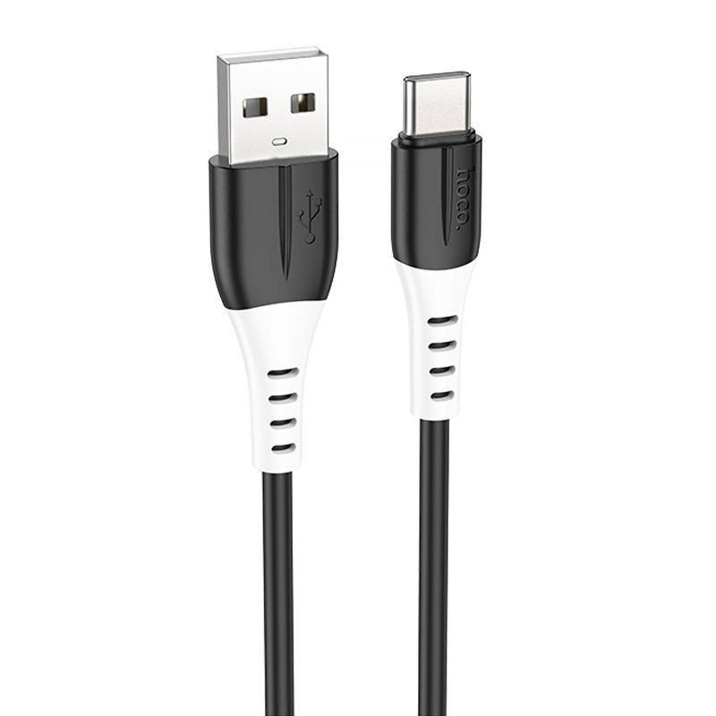 Дата кабель Hoco X82 Silicone USB to Type-C (1m) на малюнкі №1