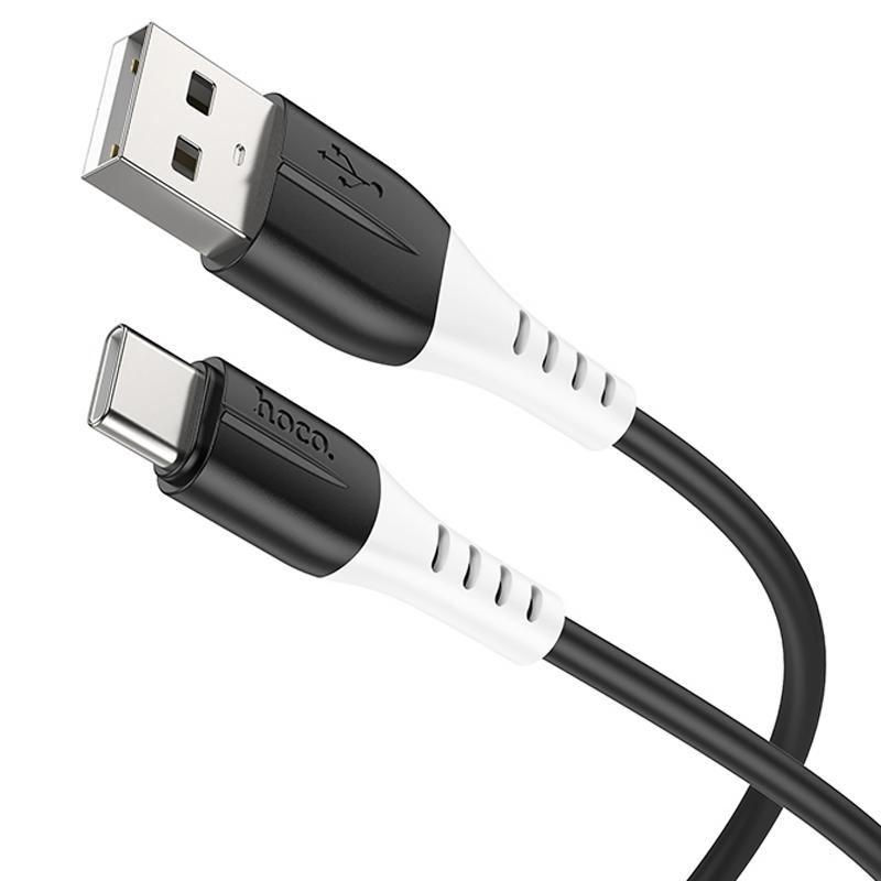 Дата кабель Hoco X82 Silicone USB to Type-C (1m) на малюнкі №2