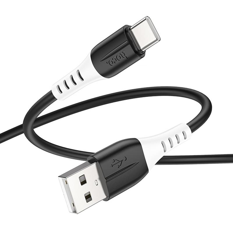 Дата кабель Hoco X82 Silicone USB to Type-C (1m) на малюнкі №4