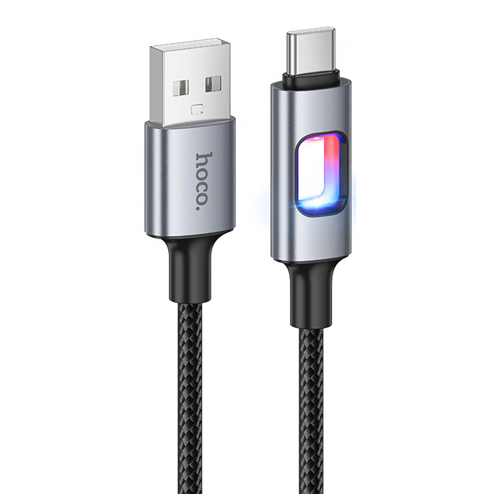 Дата кабель Hoco U144 New USB to Type-C 3A (1.2m), Black, купить оптом с доставкой