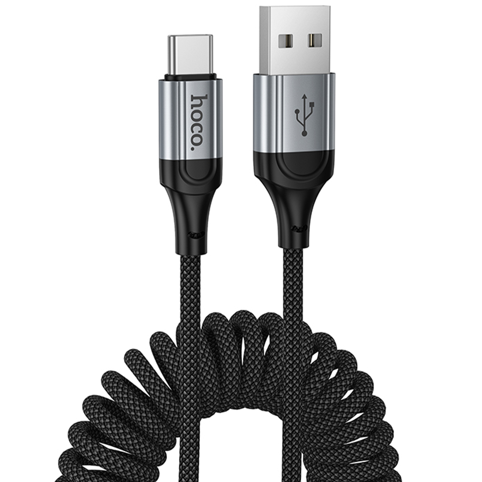 Дата кабель Hoco X121 Nuevo USB to Type-C 3A (1.5m), Black, купити оптом з доставкою