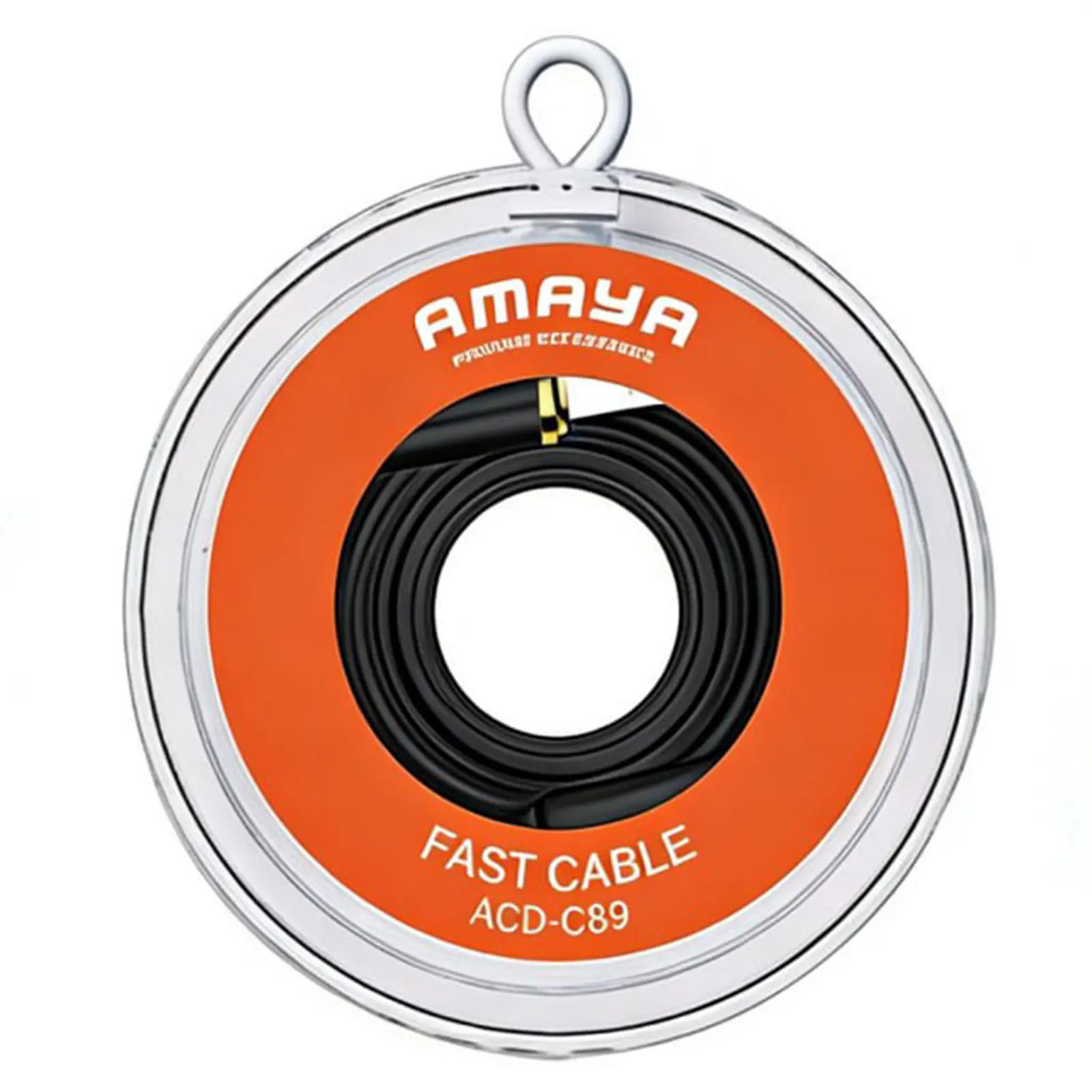 Дата кабель Amaya C89 USB to Type-C 3A (1m), Black 1, купить оптом с доставкой
