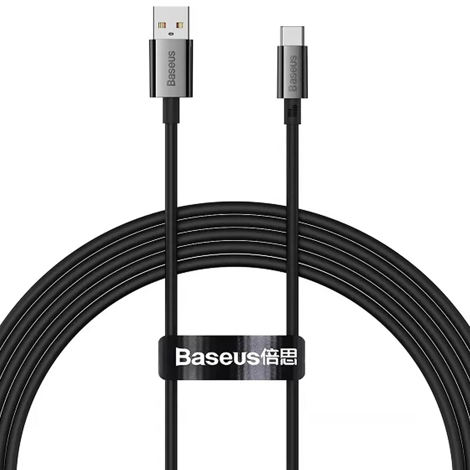 Дата кабель Baseus Superior Series USB to Type-C 100W (2m) (P103201), Cluster Black, купить оптом с доставкой