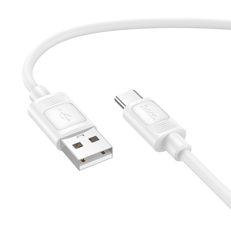 Дата кабель Hoco X122 Benefit USB to Type-C 3A (1m), White 3, купить оптом с доставкой