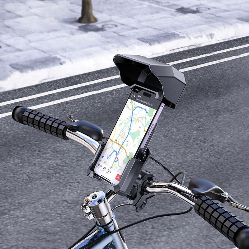 Вело- Мото- держатель Hoco H31 Wild Wolf на картинке №8