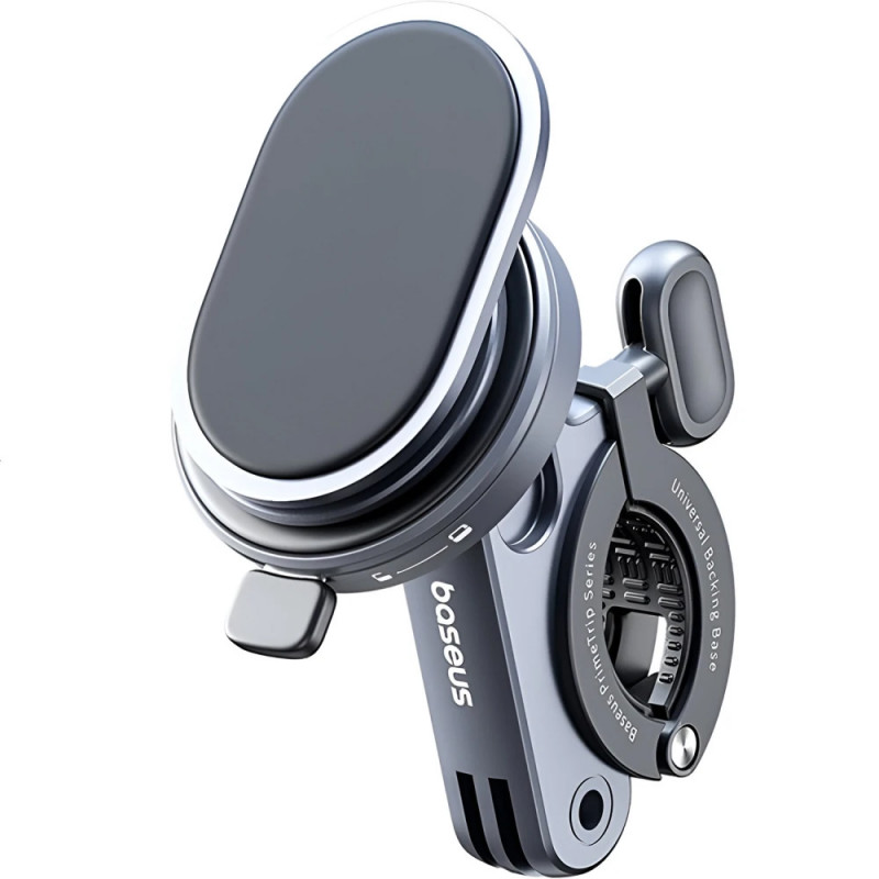 Вело- Мото- держатель Baseus PrimeTrip Series Stick-on Type Bike (C40569001121-00) на картинке №1