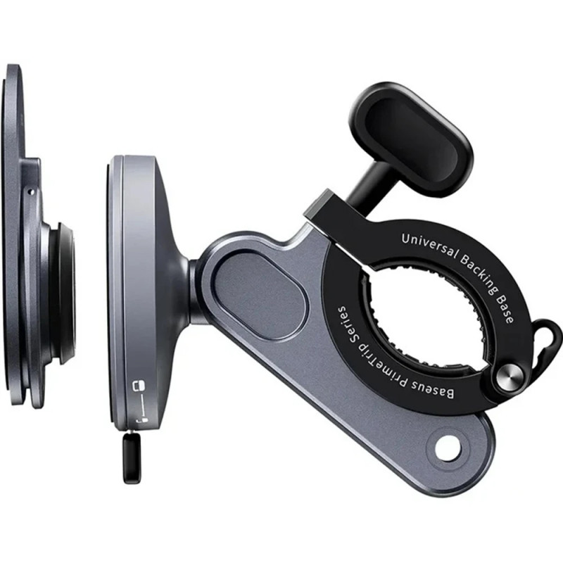 Вело- Мото- держатель Baseus PrimeTrip Series Stick-on Type Bike (C40569001121-00) на картинке №2