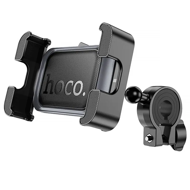 Вело- Мото- держатель Hoco H82 Vista Universal, Black / Metal gray, купить оптом с доставкой