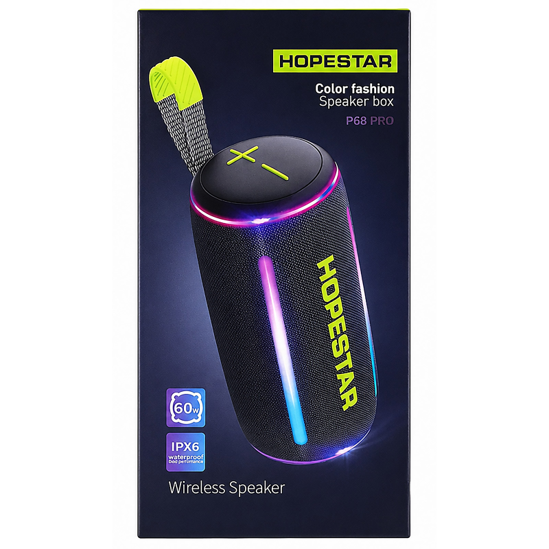 Bluetooth колонка Hopestar P58 Pro 60W, Black 2, купити оптом з доставкою