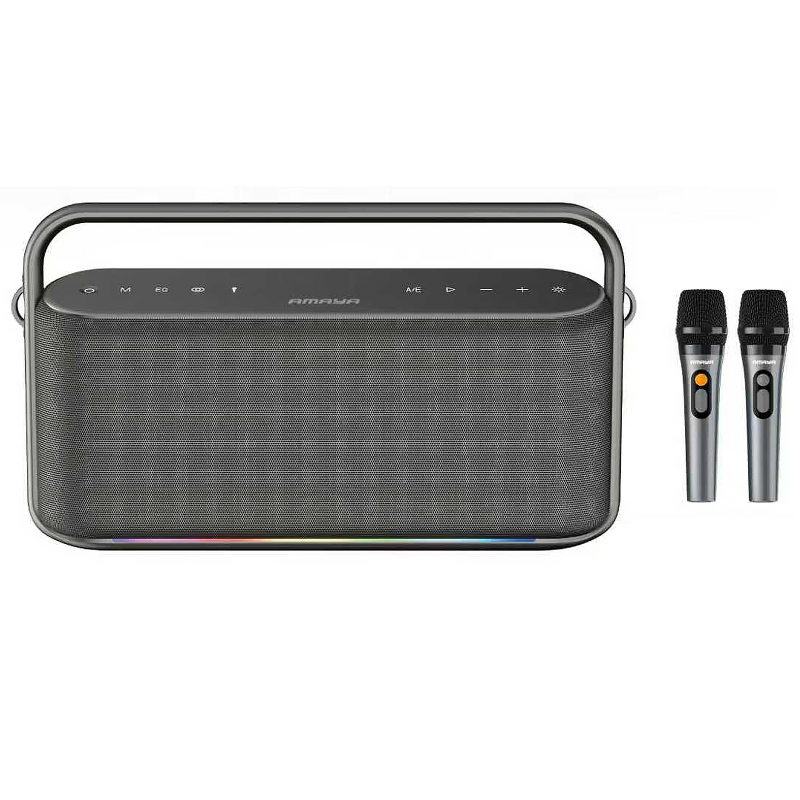 Bluetooth Колонка Amaya SC600 Two-person 200W + два микрофона, купить оптом с доставкой
