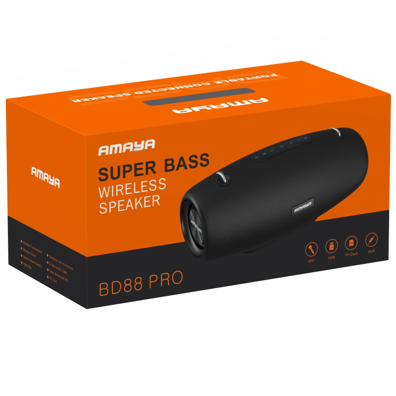 Bluetooth Колонка Amaya BD88 Pro 60W, Black 1, купити оптом з доставкою
