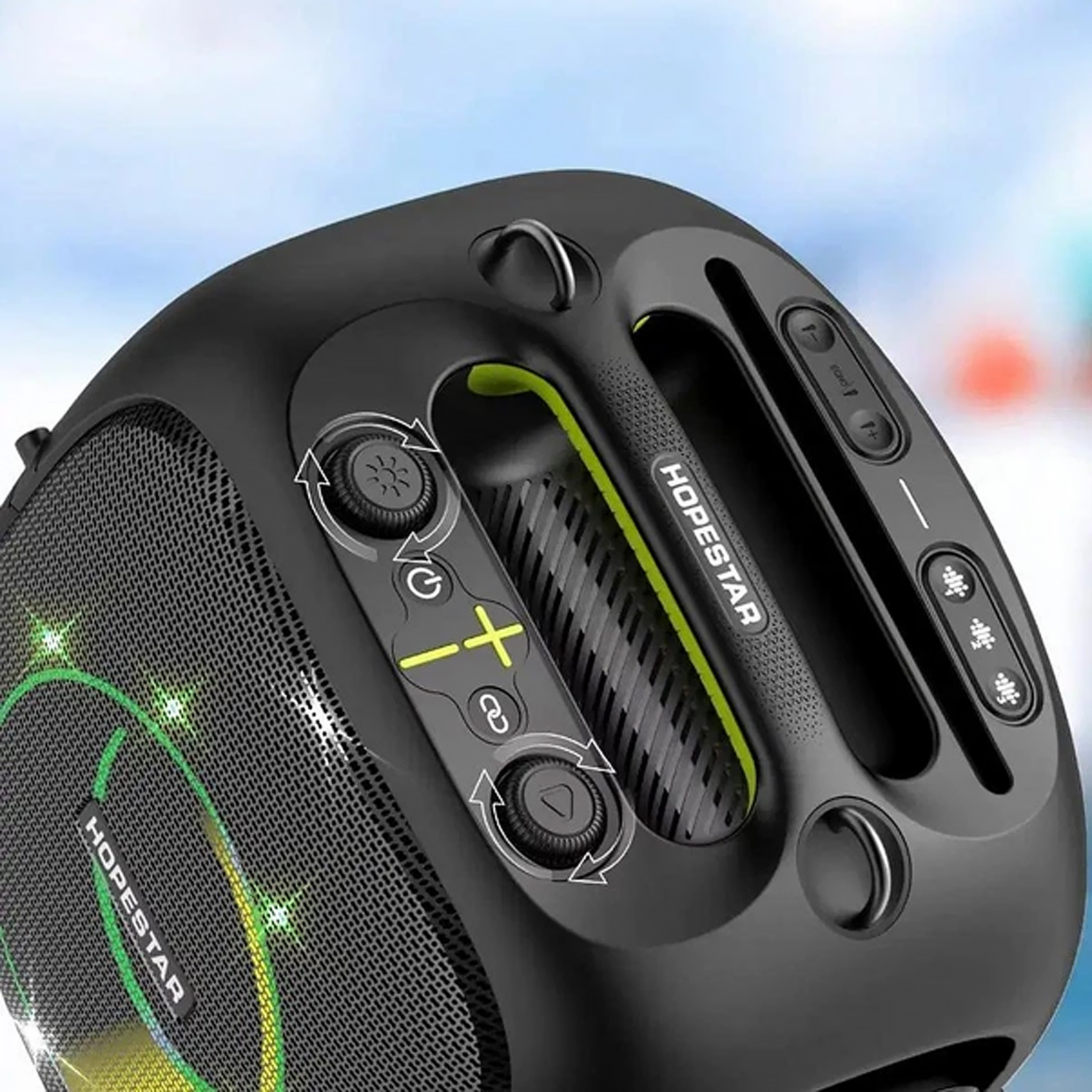 Bluetooth колонка Hopestar Party One Ultimate 240W, Black 2, купить оптом с доставкой