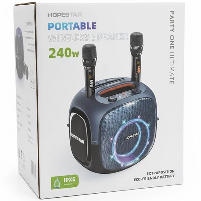 Bluetooth колонка Hopestar Party One Ultimate 240W, Blue 1, купить оптом с доставкой
