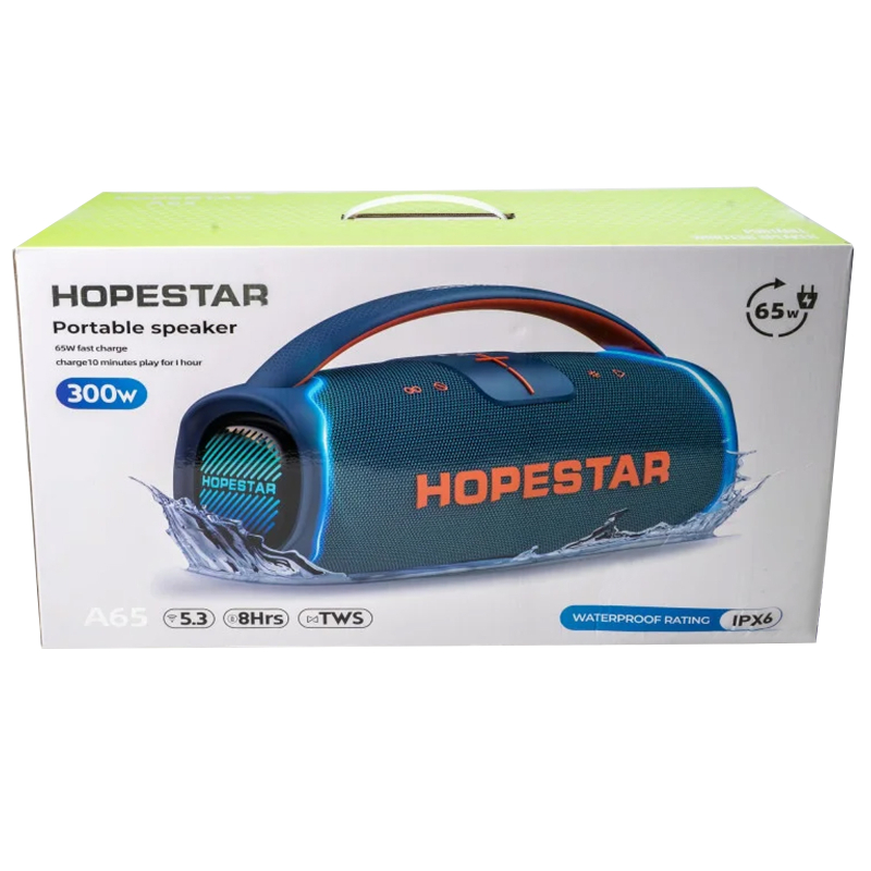Bluetooth колонка Hopestar A65 300W на картинке №7