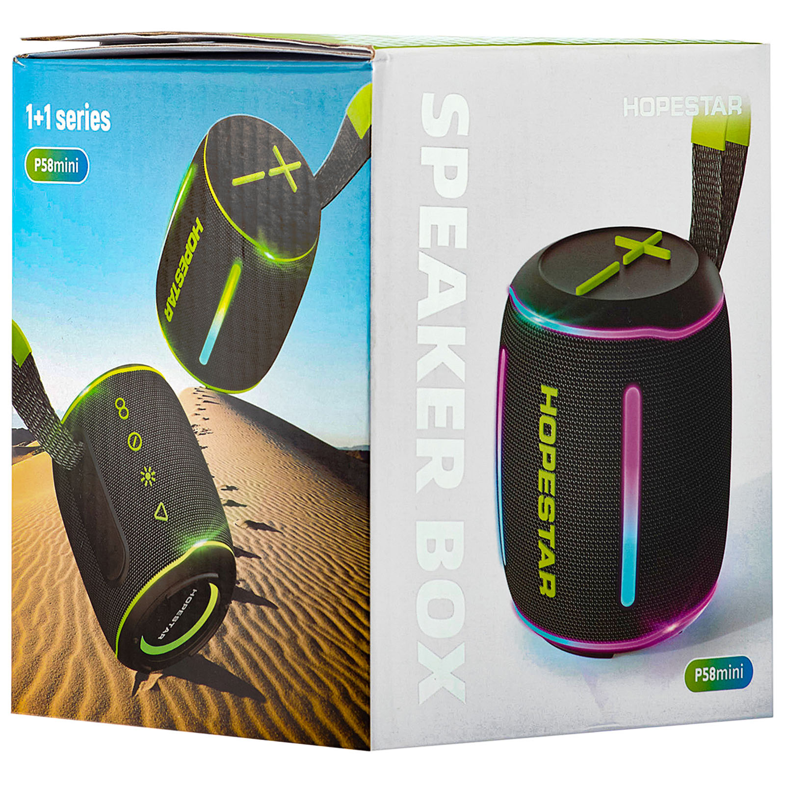 Bluetooth колонка Hopestar P58 mini 10W, Black 4, купить оптом с доставкой