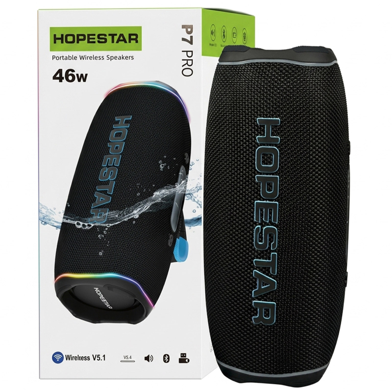 Bluetooth колонка Hopestar P7 Pro 46W на малюнкі №3